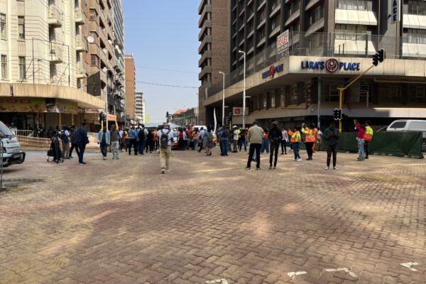 City of Johannesburg reopens Lilian Ngoyi street.