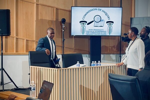 Lt-Gen Mkhwanazi levels complains to politicians and business-people. (Dasen Thathiah)