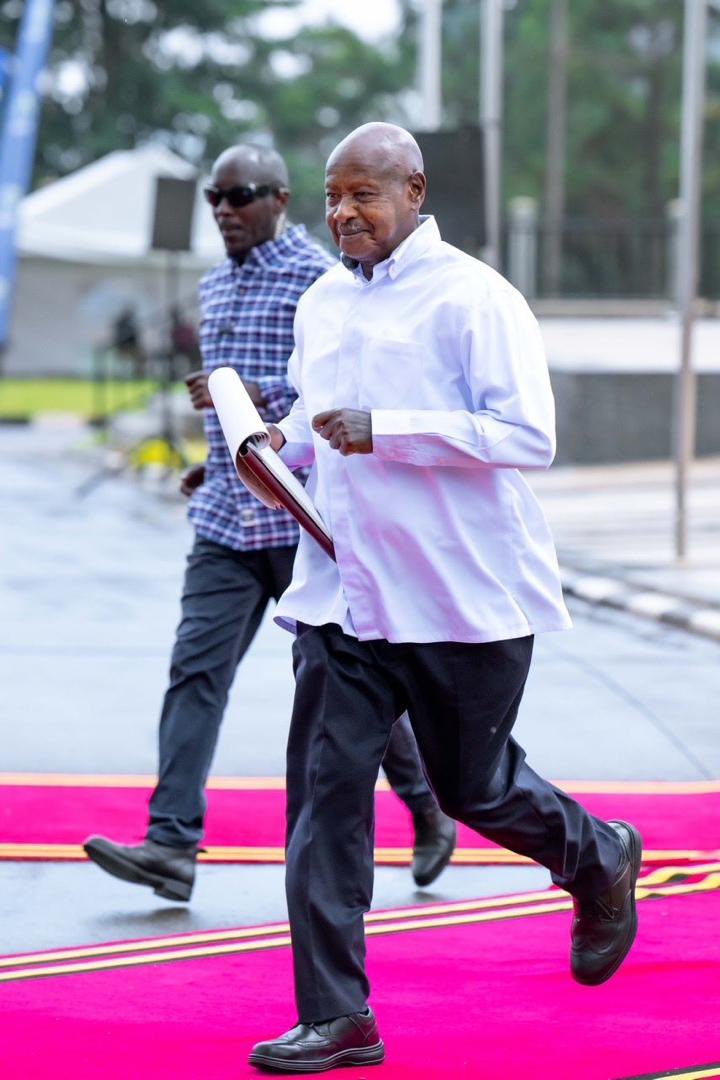 Ugandian President Yoweri Kaguta Museveni